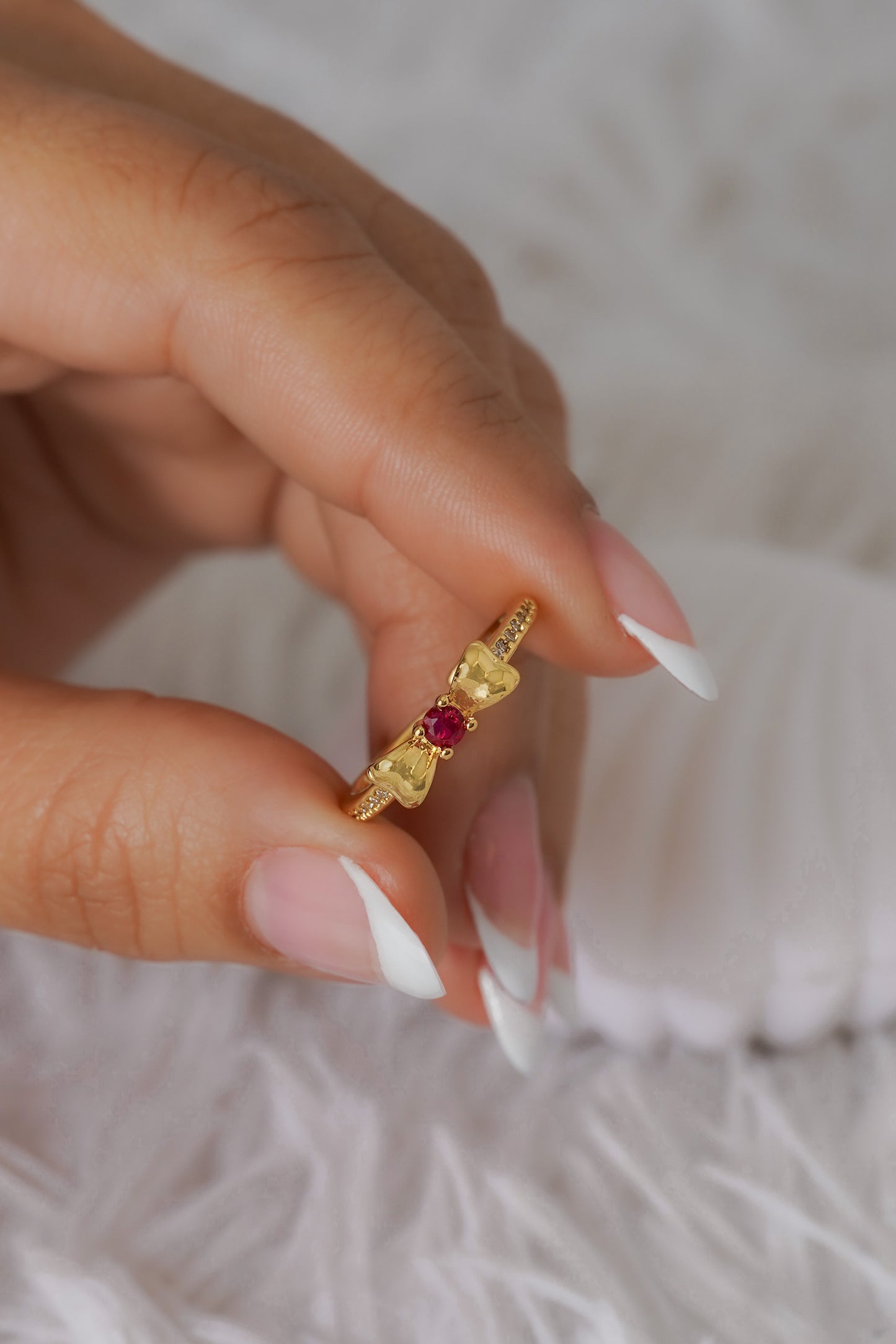 ANILLO CORBATINA AJUSTABLE