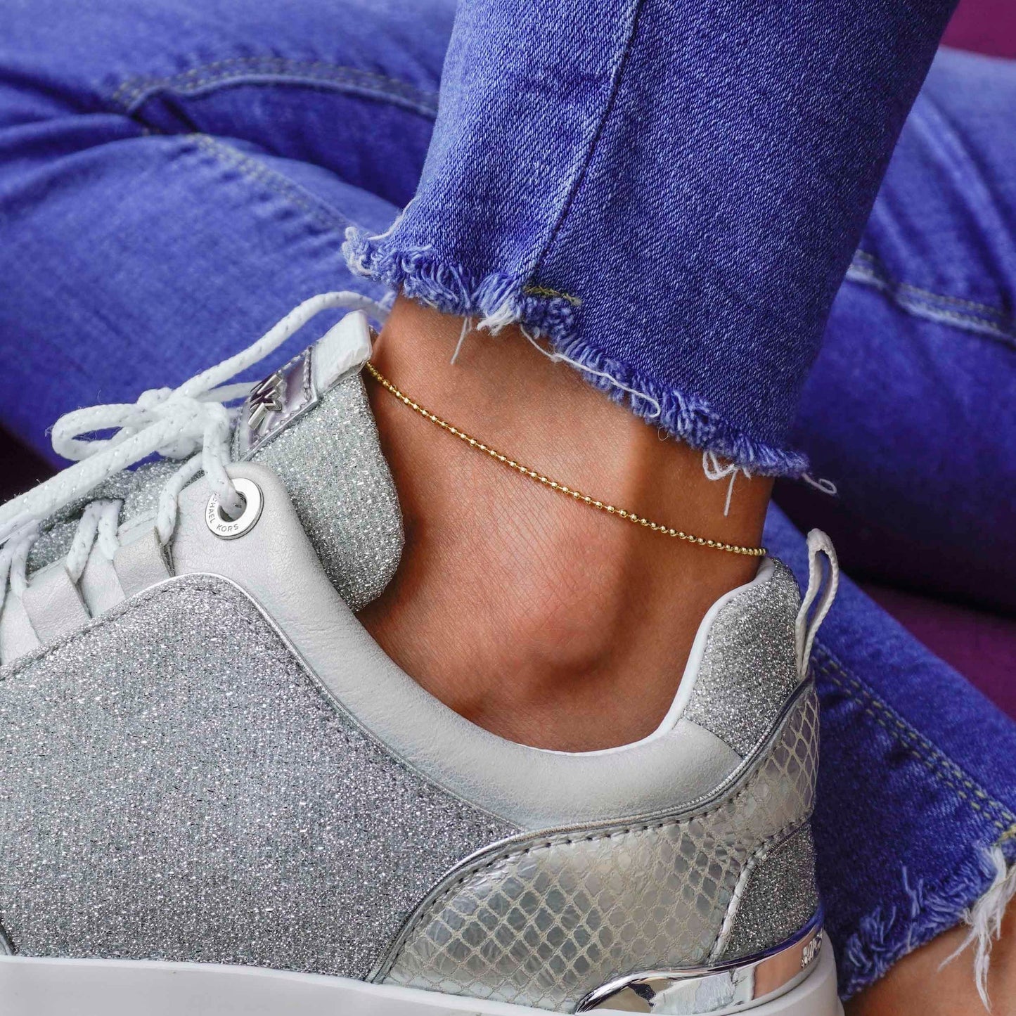 Tobillera militar 1.1mm 24.5 cms