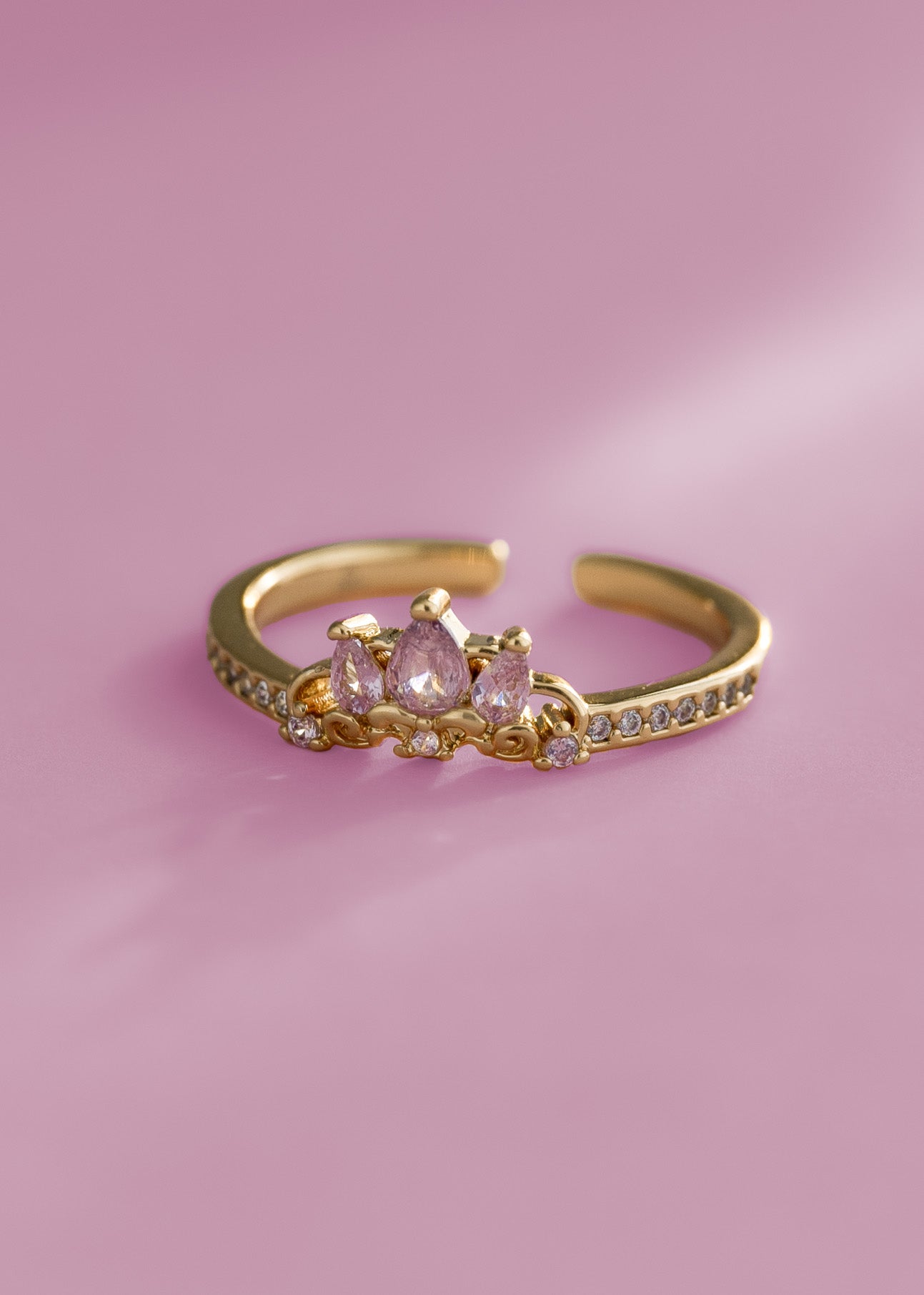 ANILLO PINK REAL AJUSTABLE