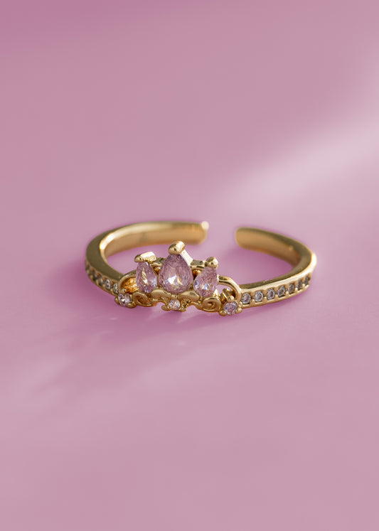 ANILLO PINK REAL AJUSTABLE