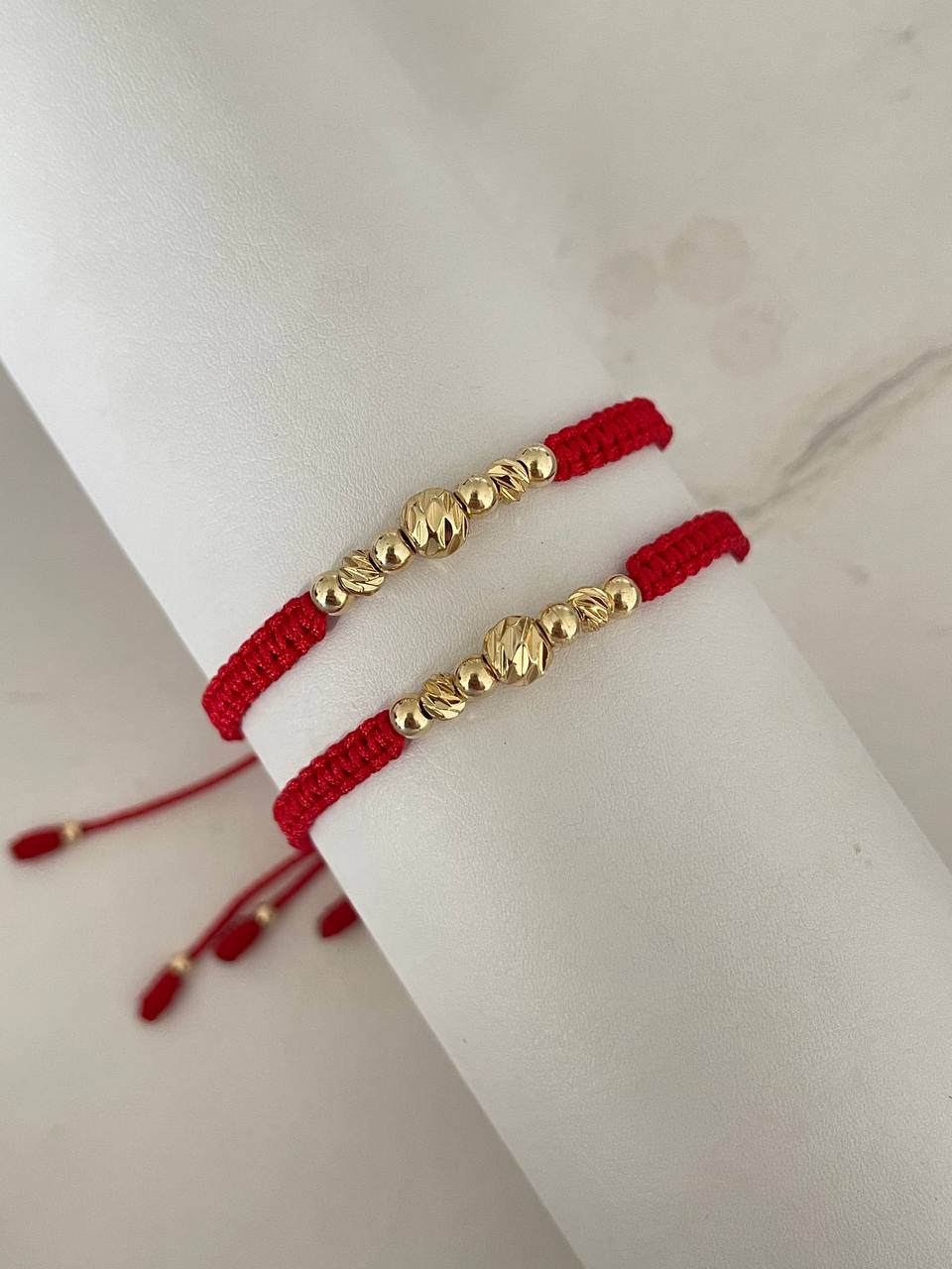 Pulseras diamantada en pareja