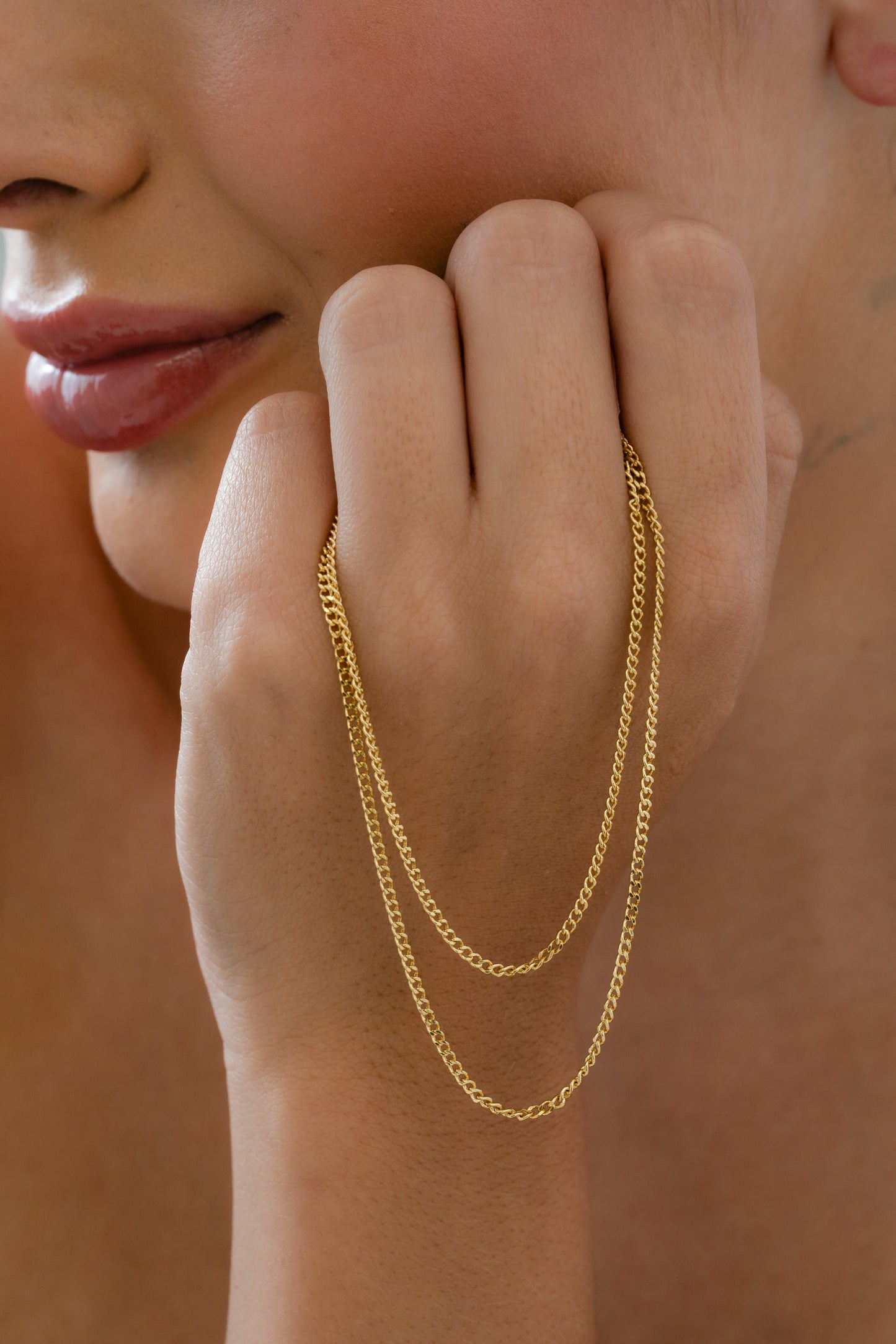 Cadena Cubana 1.8mm (45cm)